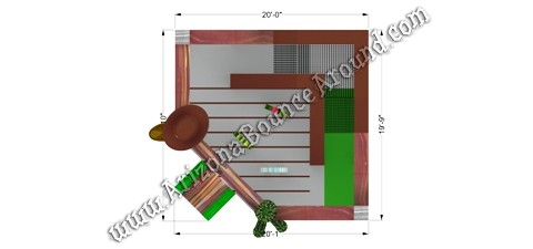 Western Bounce House Measurements